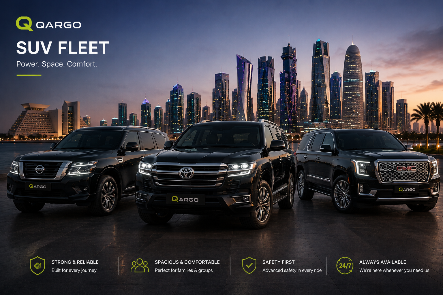QARGO Family fleet